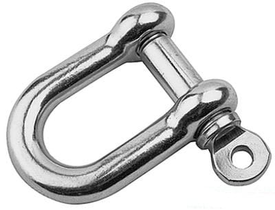 Dee Shackle - Stainless Steel (7 Sizes)