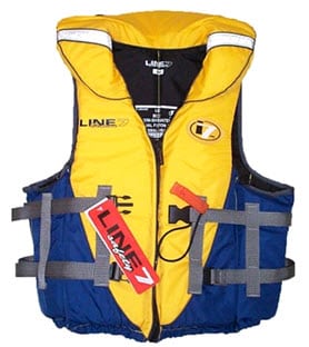 Line 7 Beacon Lifejacket Adult sizes