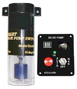 Aqualarm SMART BILGE PUMP SWITCH, Float Switch & ALARM KIT