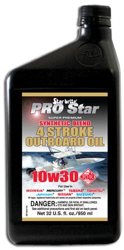 Starbrite  Pro Star 4 Stroke Outboard Oil 10w30 950ml