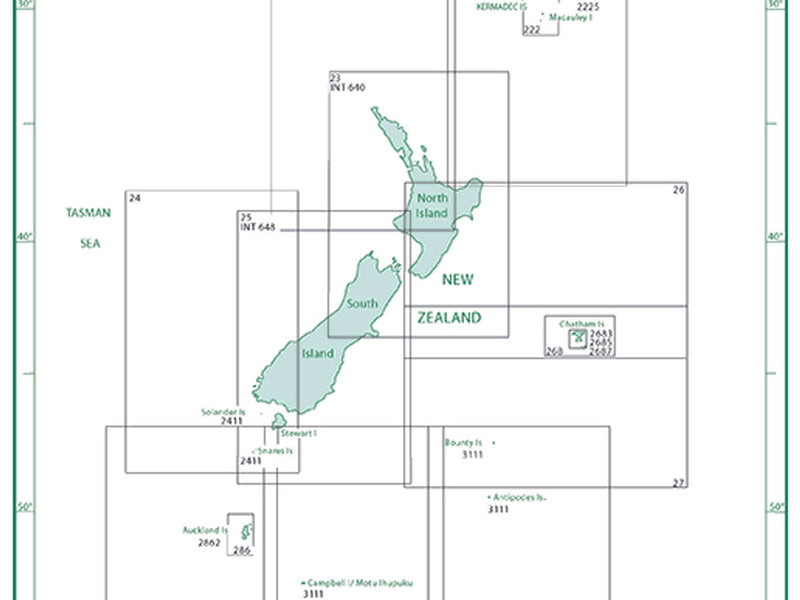 Books, Charts, Maps and Guides - Charts