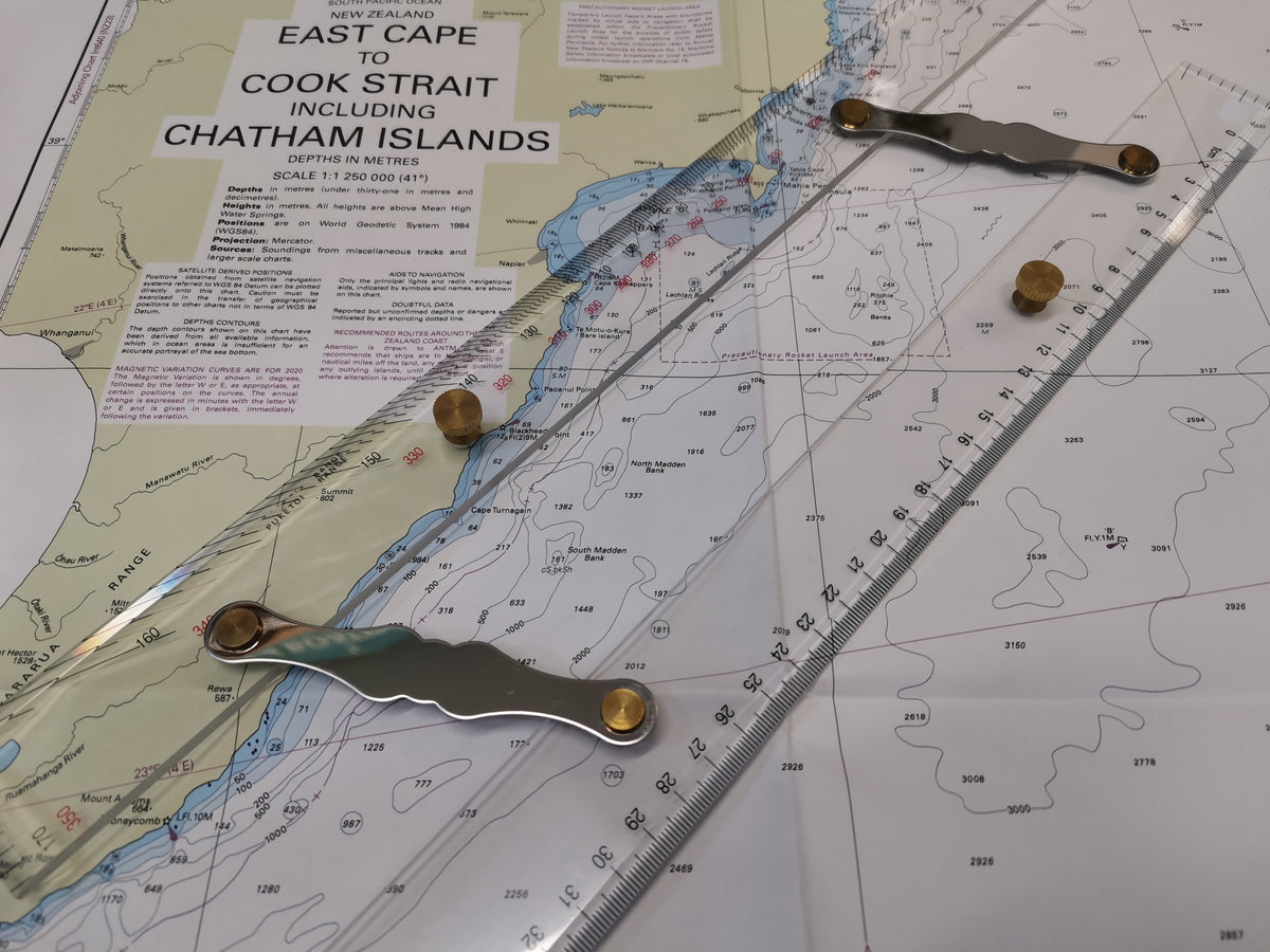 Parallel Ruler On A Chart Parallel Rulers for Charts – Boat NZ