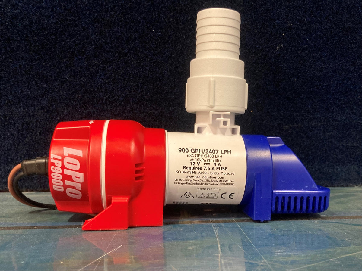 Low-Profile Rule Bilge Pump 900 Gph 12v available in manual or auto ...