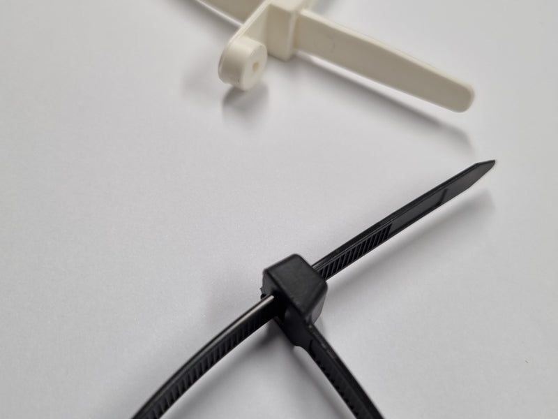 Nylon Cable Tie - Heavy Duty with screw hole
