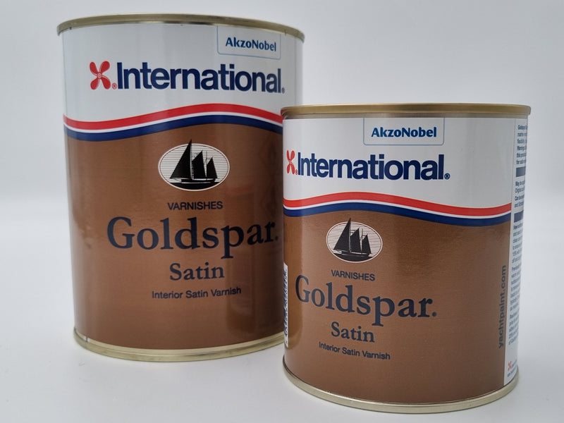 Goldspar Satin Varnish Paint International Epiglass