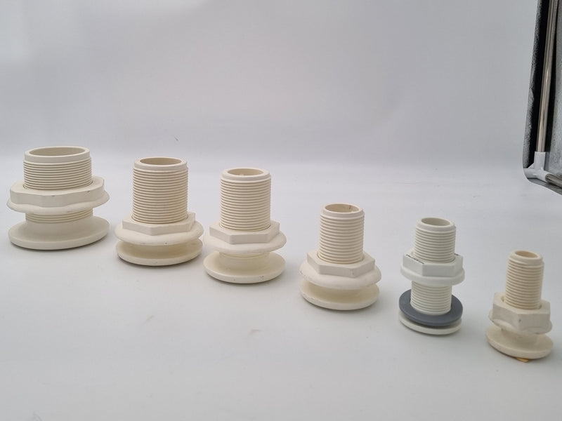 Skin Fittings Threaded Fibre Glass Domed Head