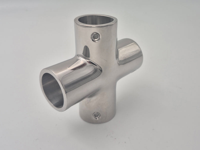 Tube/Pipe Fitting 4 Way Tee True 25mm