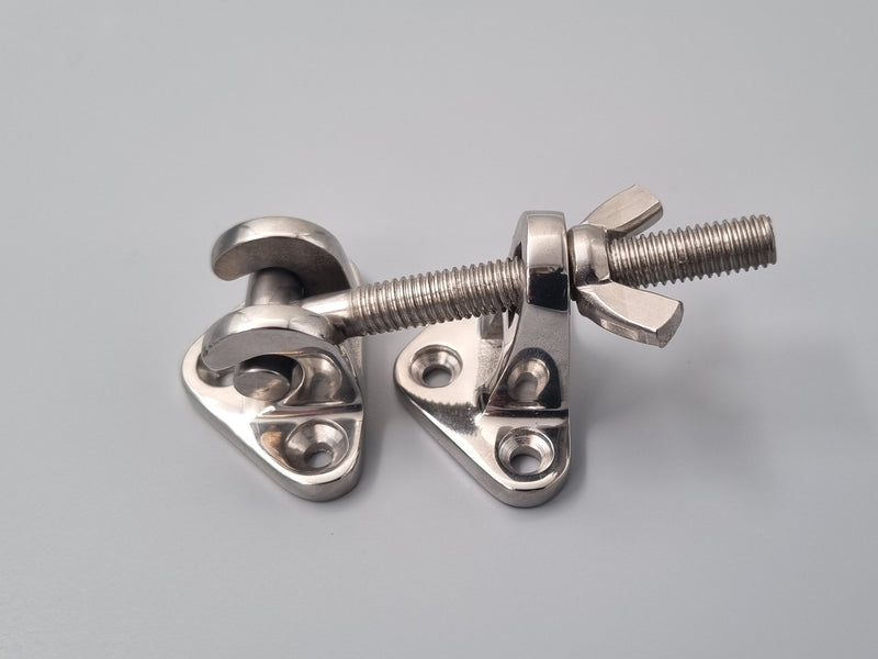 Hatch Fastener Adjustable Skylight latch 100mm Stainless steel