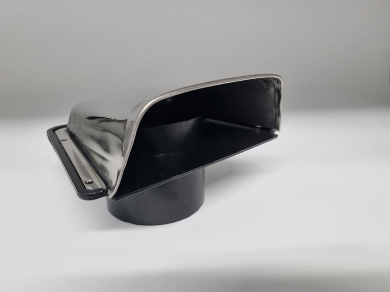 Shell Vent Cowl Stainless Steel with Throat