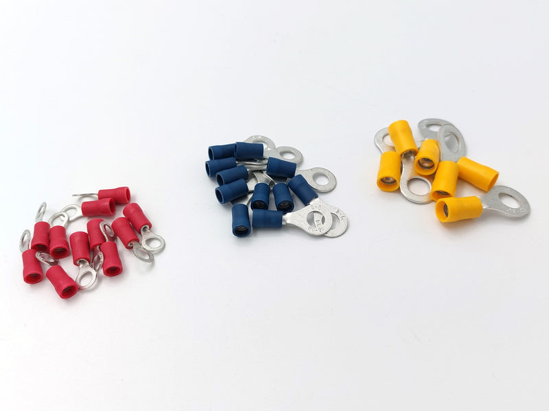 Crimp Ring Terminal 3 sizes