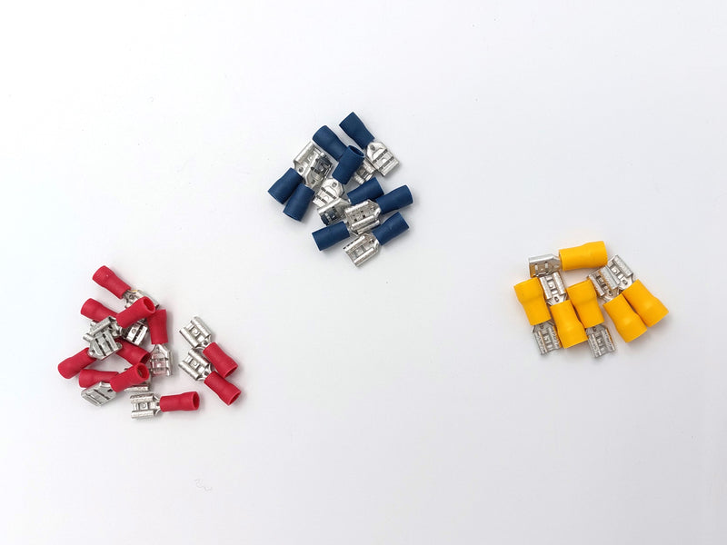 Crimp Spade Female Terminal 3 sizes