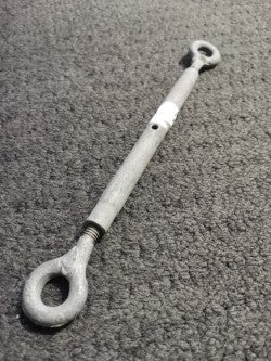 Rigging Screws Galvanised 240mm long with 8mm thread – Boat NZ