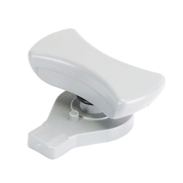 Image of a white handle for an inspection hatch