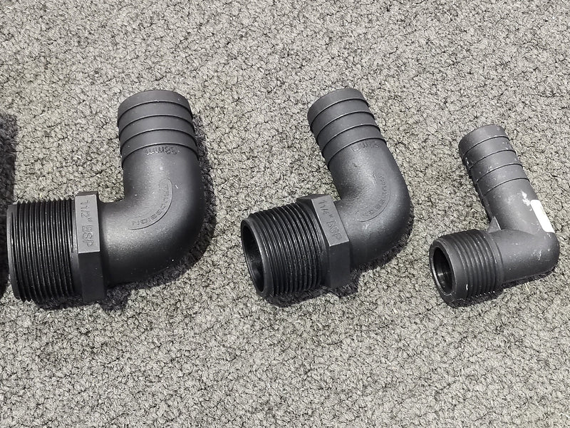 Elbow Male bsp to Hose Barb