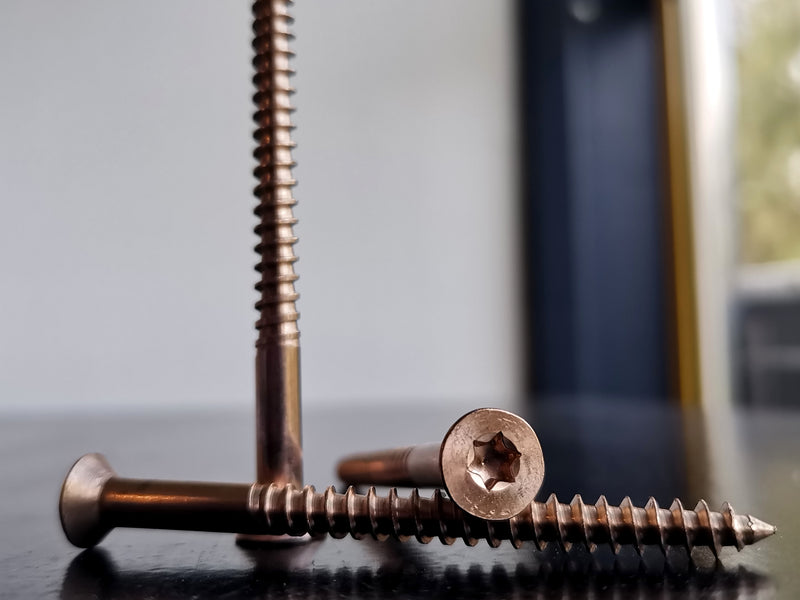 Decking Screws Silicon Bronze  Torx Drive