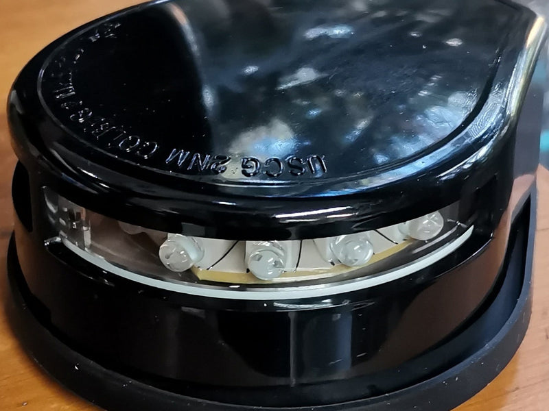 Bi Colour - Bow Navigation Light 12V  LED combination port & starboard