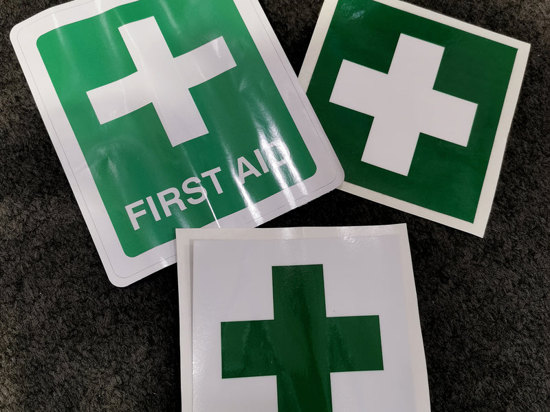 Emergency Label Small - 88mm x 88mm