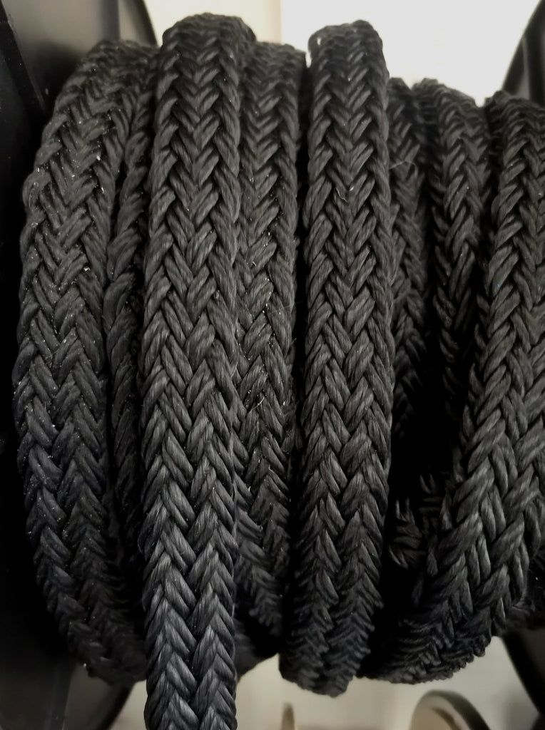 Flat Braid Rope Polyester 20mm – Boat NZ
