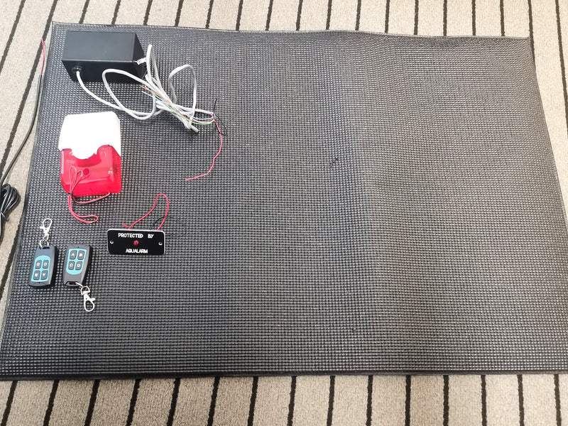 Doormat Siren - Burglar alarm - Strobe Alarm by Aqualarm