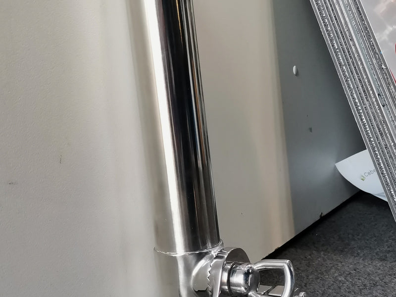 Rod Holder Round Rail Mount Easy Remove