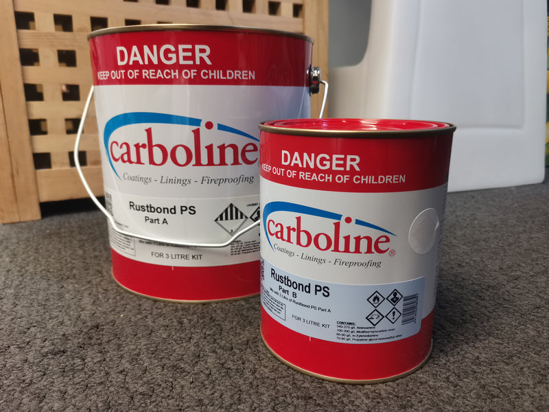 Carbol Rustcoat Steel over rust isolating Coating