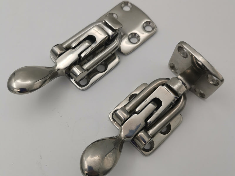 Over Centre Catch Stainless Steel Cast H/D Duty - 2 Styles