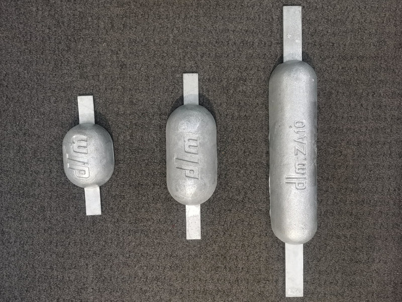 Anode Standard 3 sizes in this shape