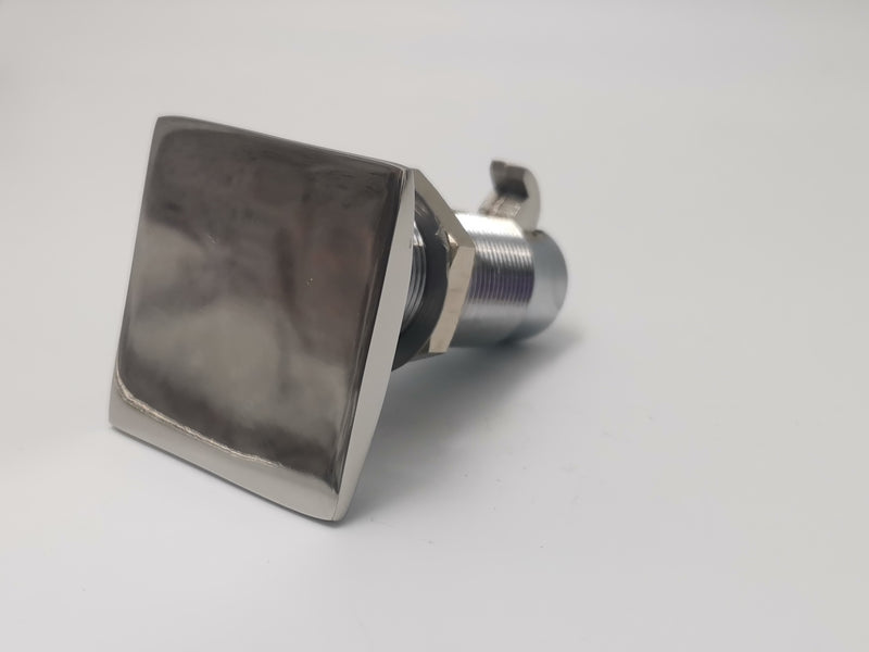 Slam Latch Square Rozeto Chrome