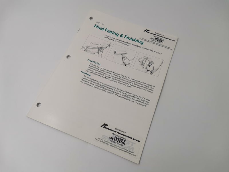 West System Final Fairing & Finishing