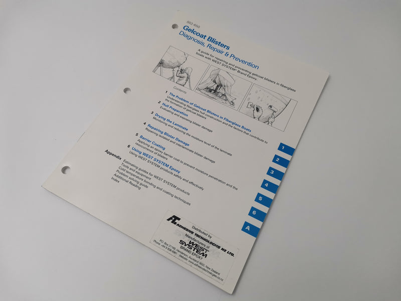 West System  Gelcoat Blisters: Diagnosis, Repair & Prevention