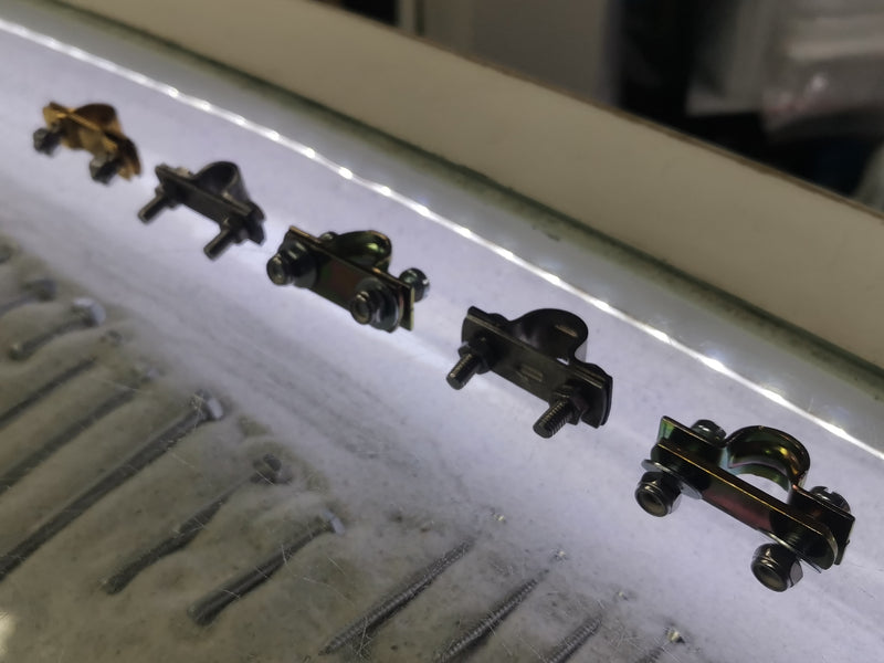 Gear & Throttle Control Cable Saddles  (5 styles)