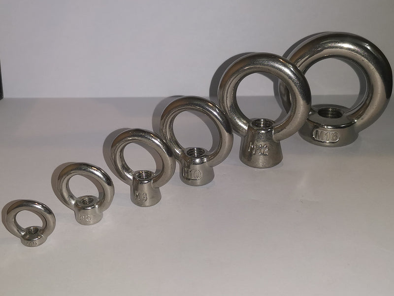Eye Nut Stainless Steel 6 Sizes