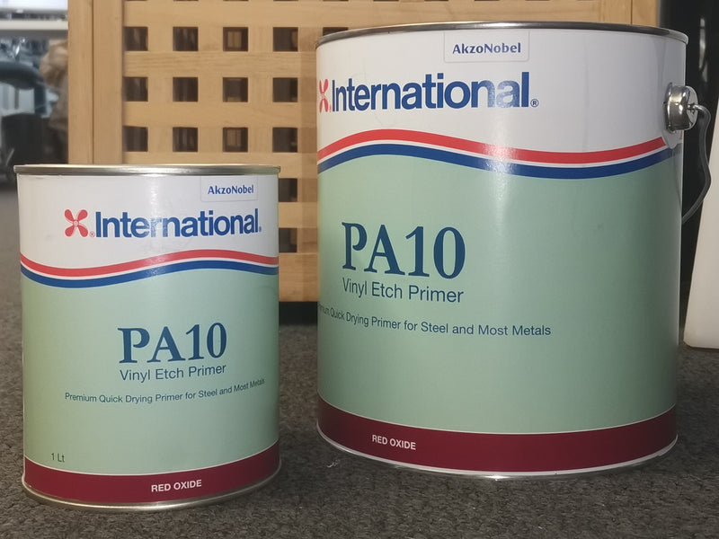 PA10 Metal Primer Paint International (Red oxide)