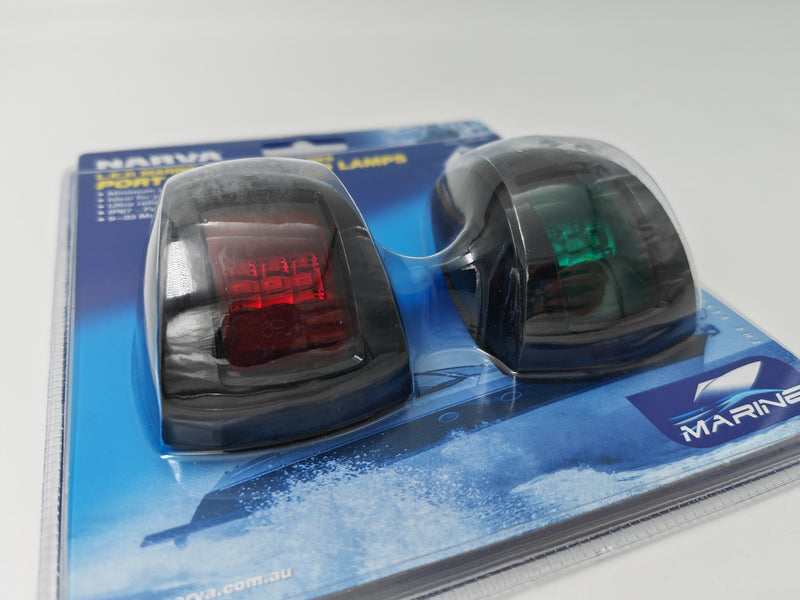 Narva Marine LED Navigation Lights Port Starboard set