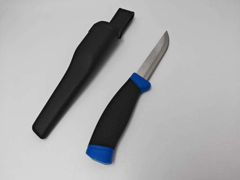 Bait Knife Blue with Sheath