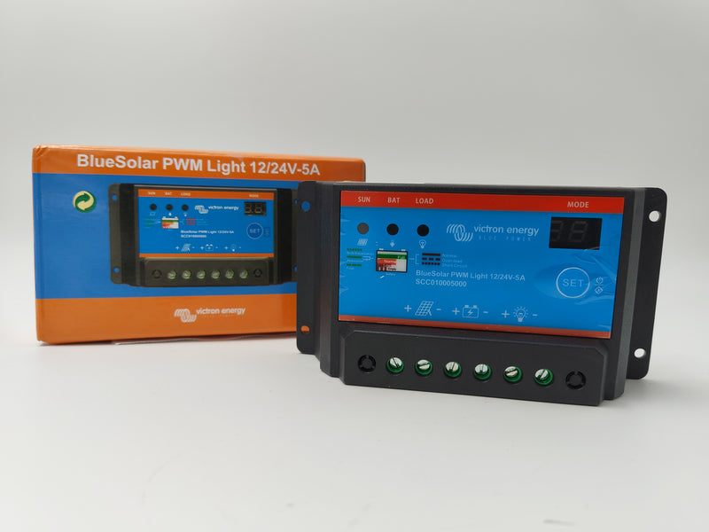 Solar Charge controller 5Amp Victron Blue Solar PWM Light 12/24V-5A