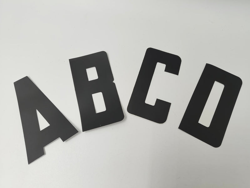 Boat Letters Numbers 100mm High