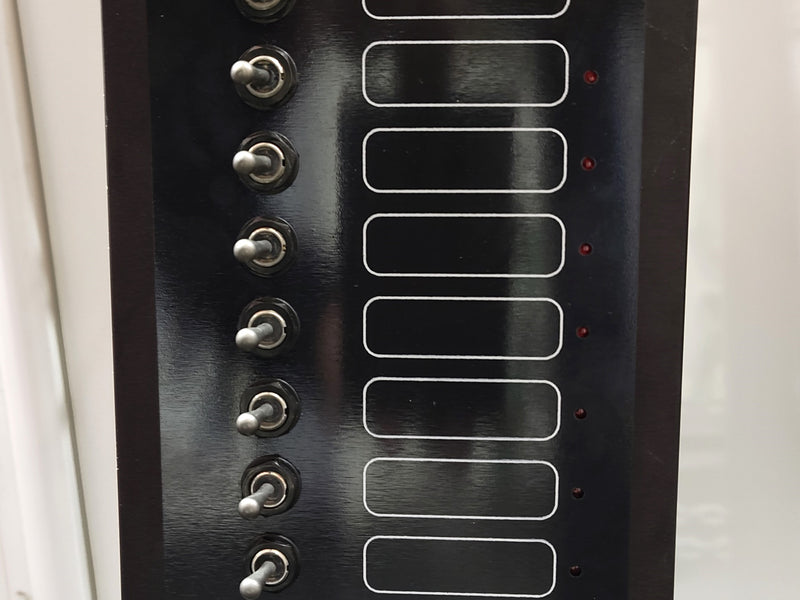 8 Gang Circuit Breaker Switch Panel