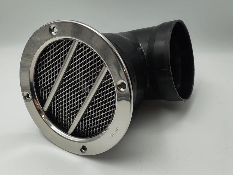 Circular Grill Vent Stainless Steel