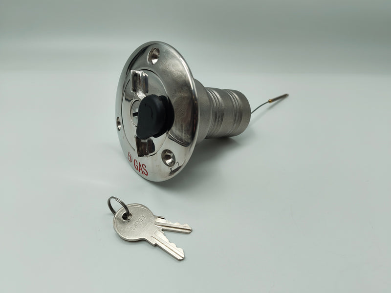 Lockable Deck Fuel Filler stainless steel