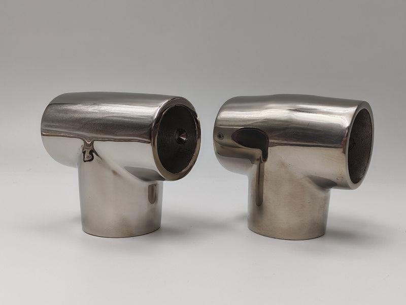 Tube Pipe Fitting 90 Degree 3 way Tee two sizes 22mm and 25mm