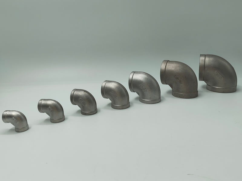 Elbow stainless steel female to female seven sizes