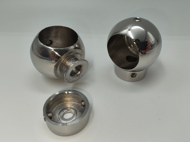 Round Bulb Handrail End 25mm