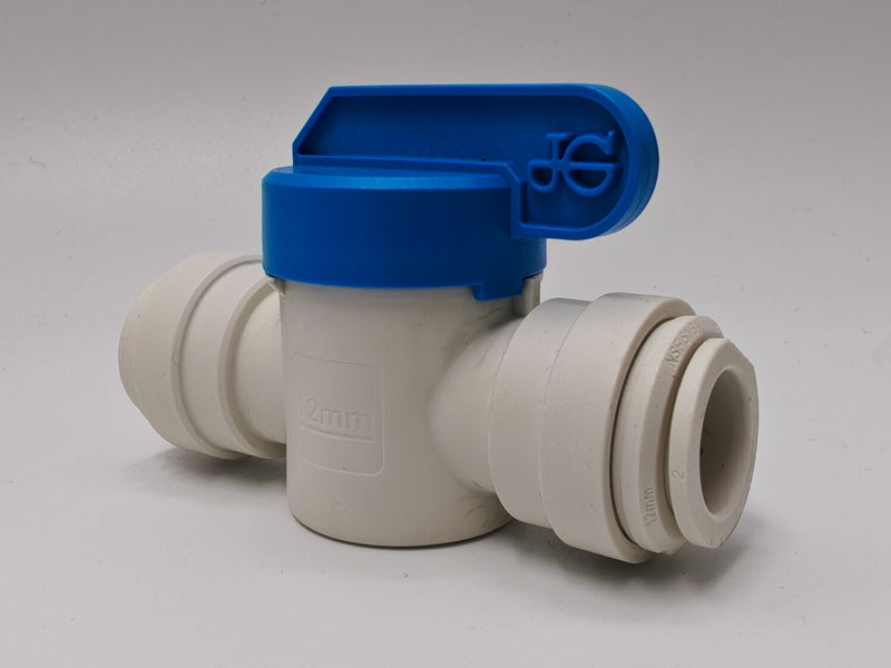 Shut Off Valve suits speedfit - john guest range 12mm Outside Diameter