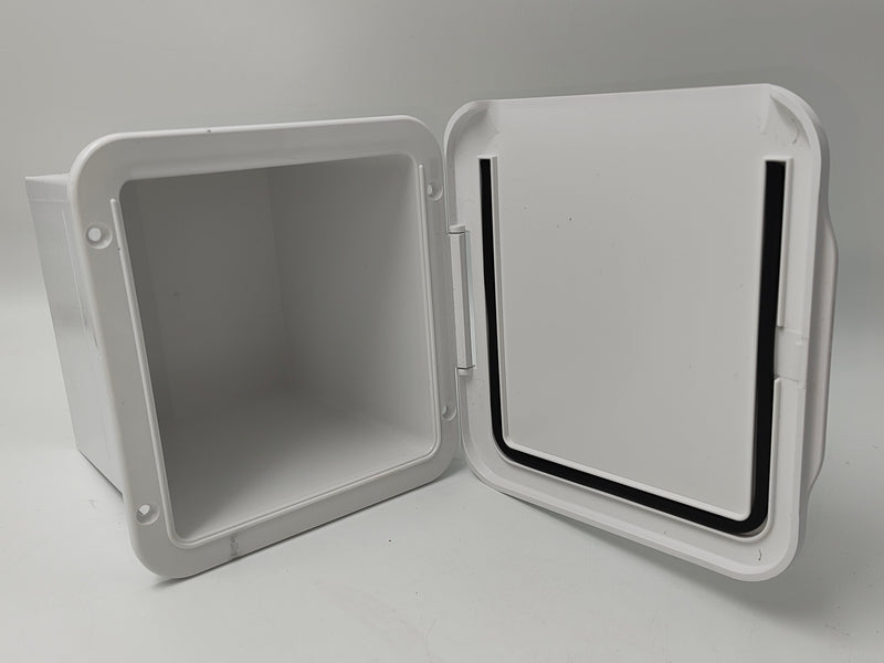 Recessed Storage Pocket - toilet roll cabinet