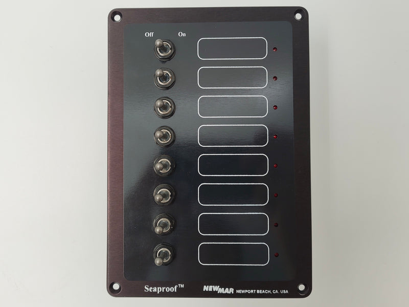 8 Gang Circuit Breaker Switch Panel
