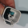 Close up photo of a power plug