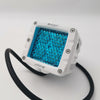 Photo of a square spot light in a photobox