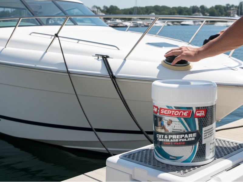 Septone Cut and Prepare Fibreglass Polish 500ml