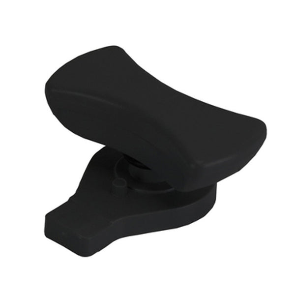 Image of a black handle for an inspection hatch